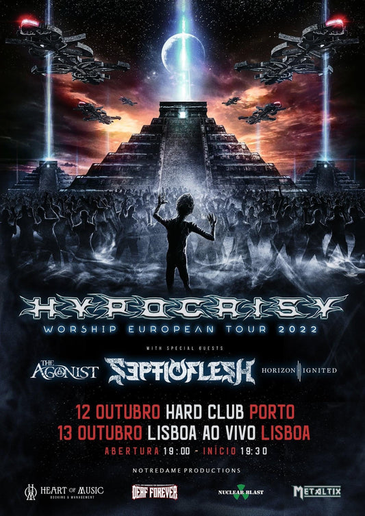 2022.10.12/13 Hypocrisy + Septicflesh + The Agonist + Horizon Ignited
