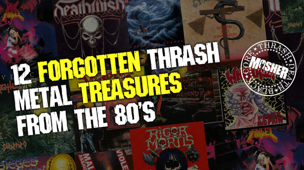 12 Forgotten Thrash Metal TREASURES from the 80's