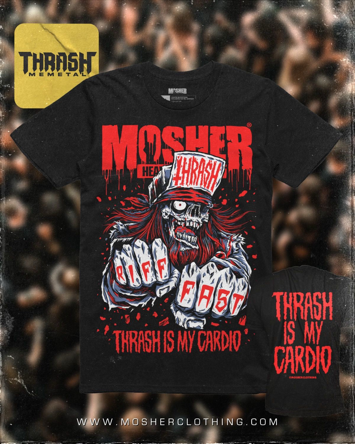 THRASH METAL IS MY CARDIO
