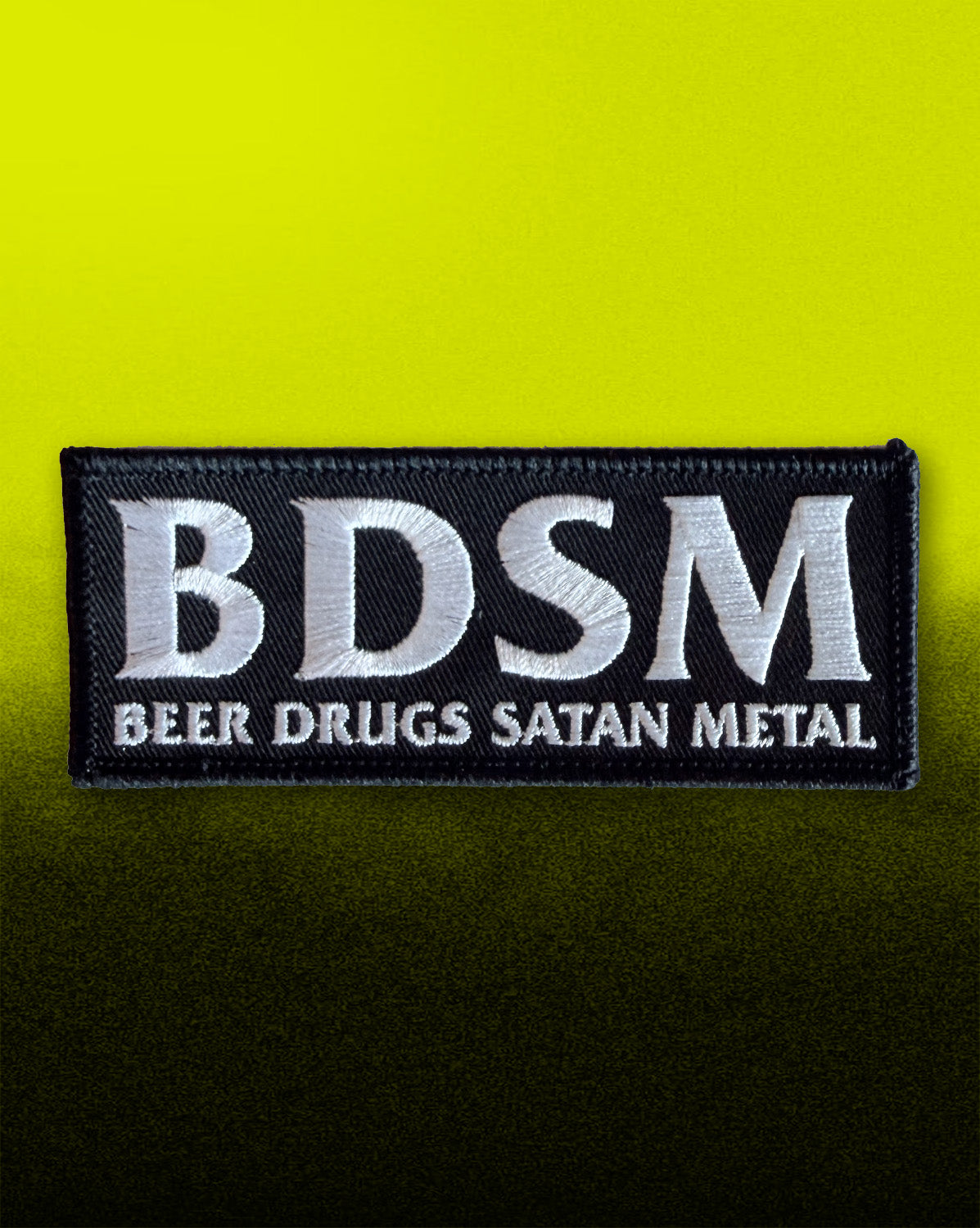 BDSM (Beer Drugs Satan Metal) Patch
