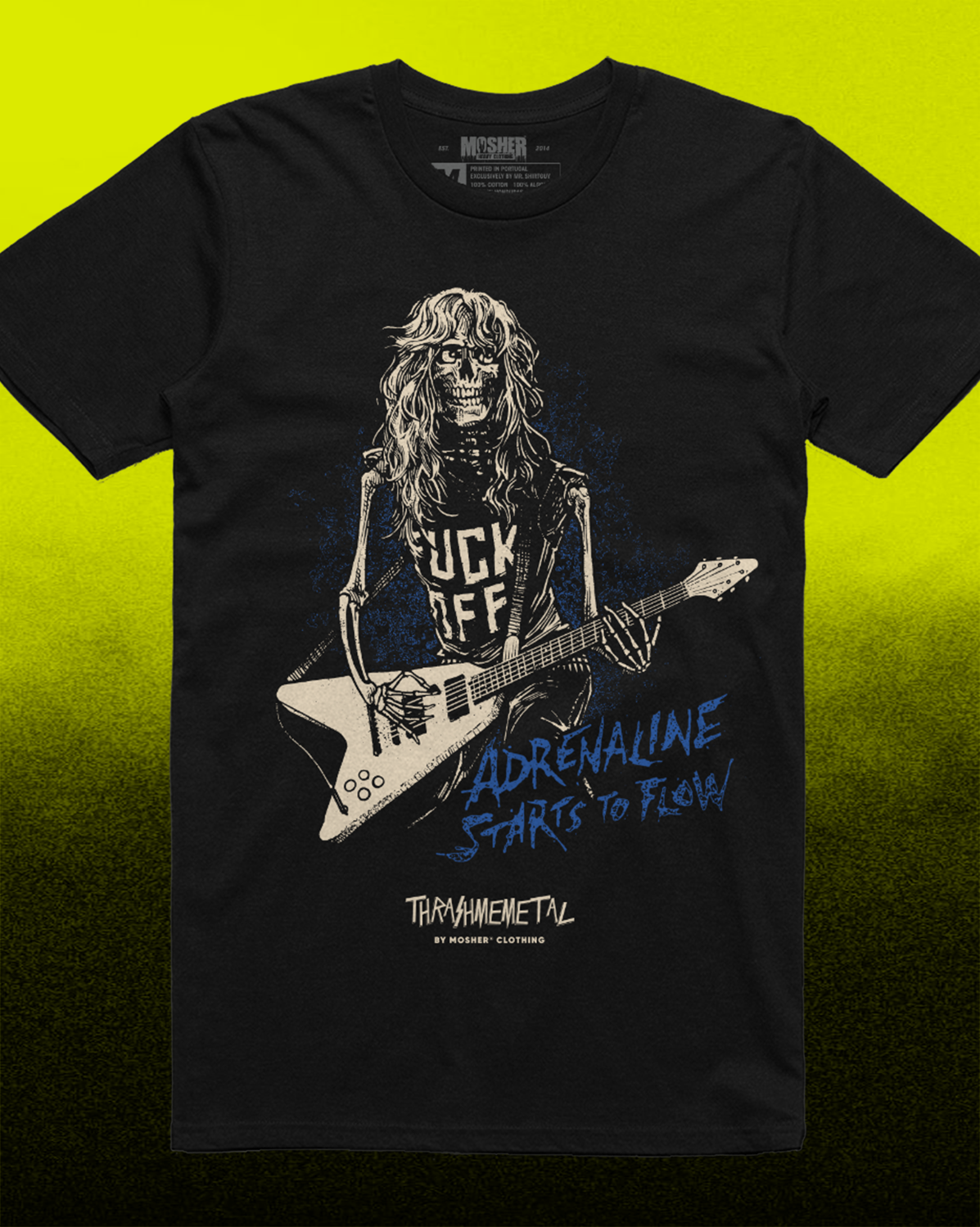 ADRENALINE STARTS TO FLOW