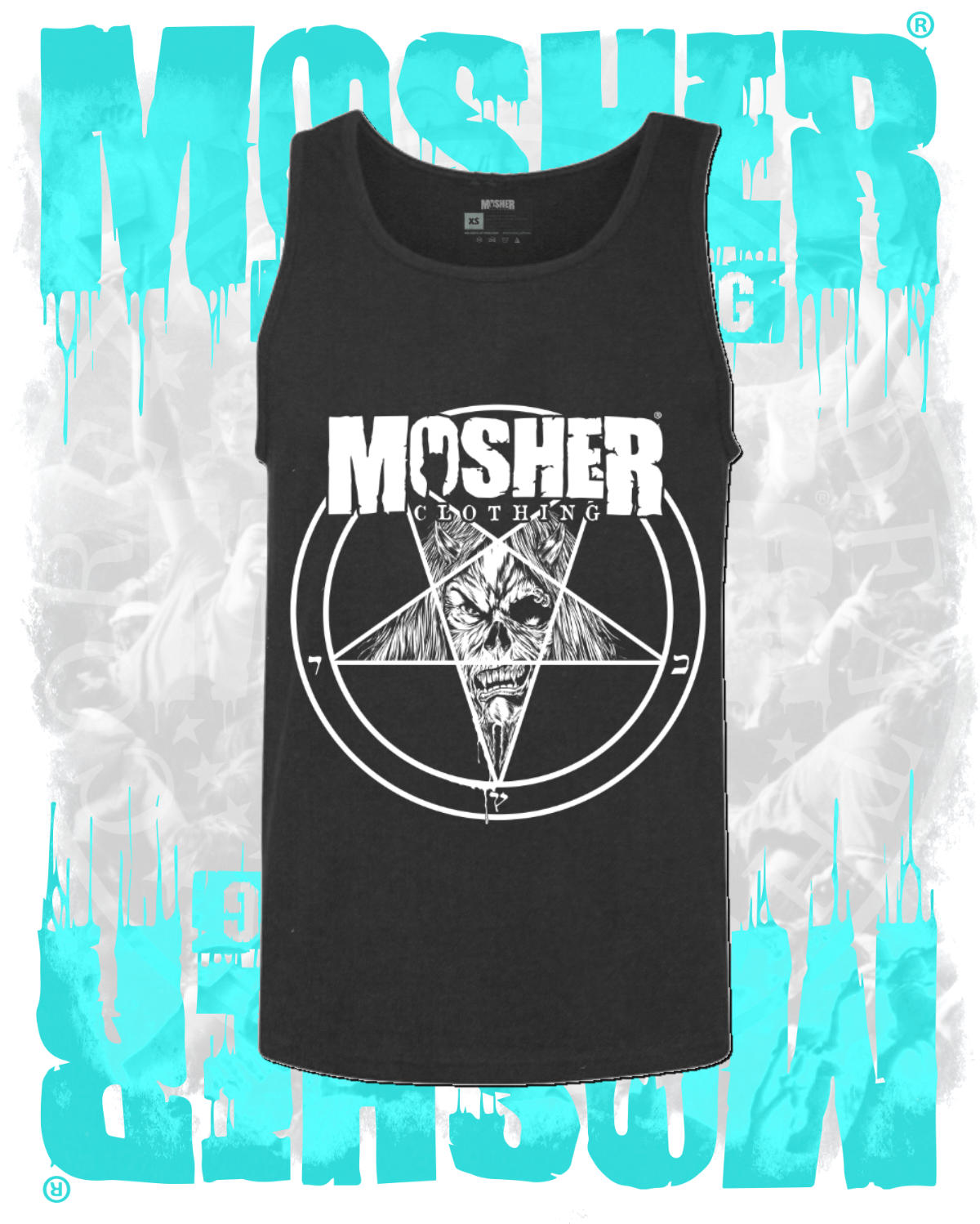 MOSHER HEAVY CLOTHING - PETE-AGRAM TANKTOP