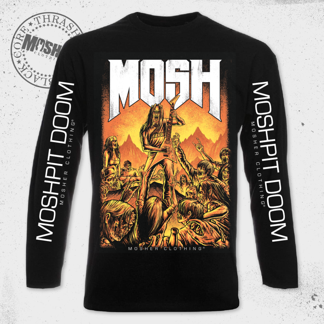 "Thrash"Langarm