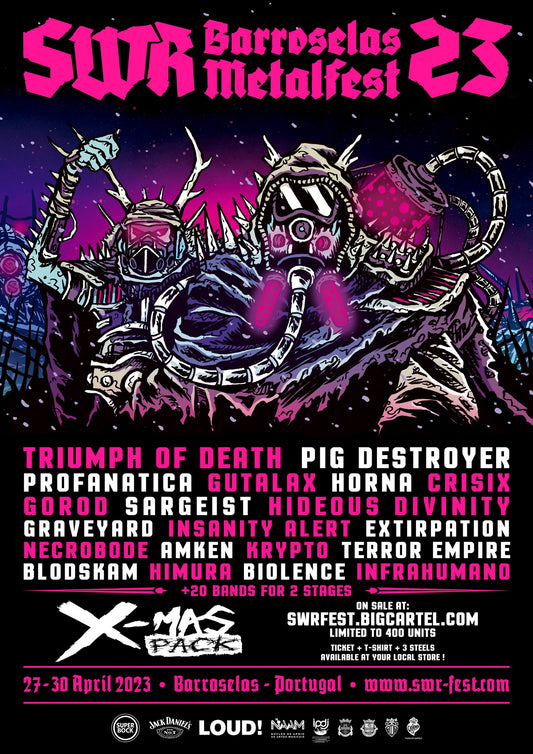 LOUD! magazine revela primeiros nomes do SWR BARROSELAS METALFEST 23