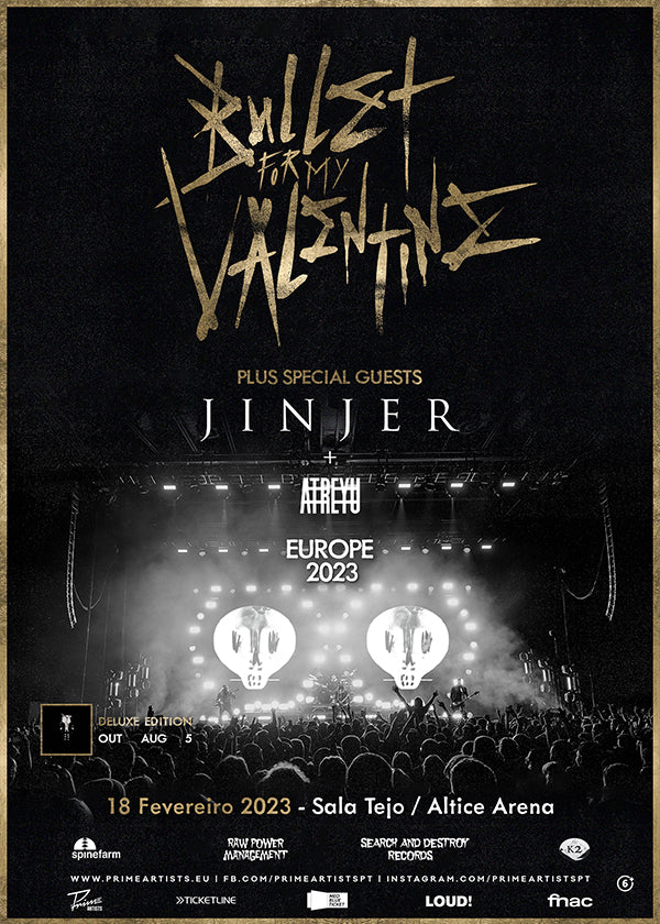 18.02.2023 - Bullet for my Valentine + Jinjer + Atreyu