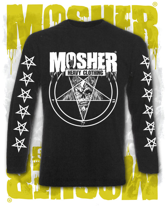 MOSHER HEAVY CLOTHING -  MOSHER PETE-AGRAM LONG SLEEVE