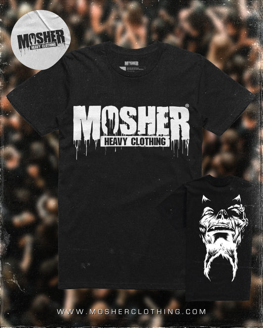 "Watch Your Back" - Tshirt for metalheads by Mosher Clothing