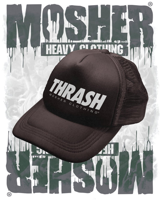 Thrash Metal Cap (Black) for Metalheads by Mosher Clothing