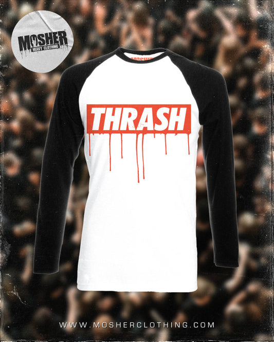 "Thrash" Baseball Long Sleeve