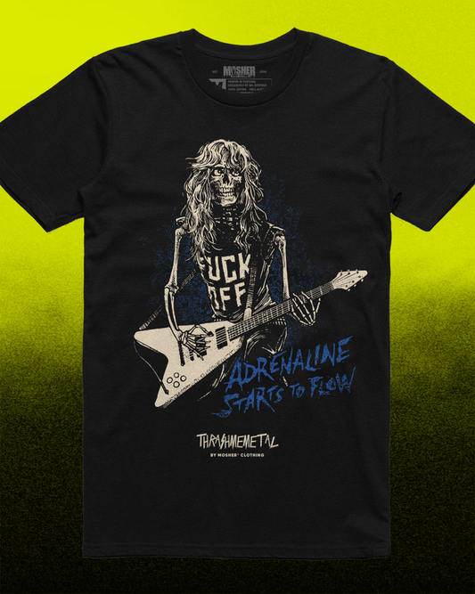 ADRENALINE STARTS TO FLOW