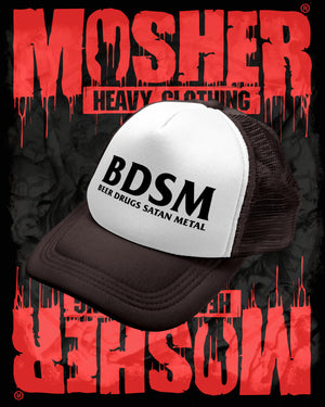 Mosher Clothing - BDSM Beer Drugs Satan Metal Cap