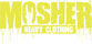 mosher heavy clothing logo