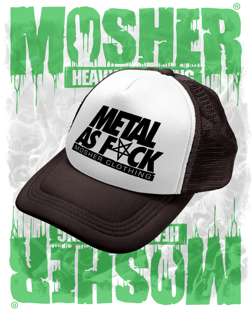 Metal AF cap for metalheads by Mosher Clothing