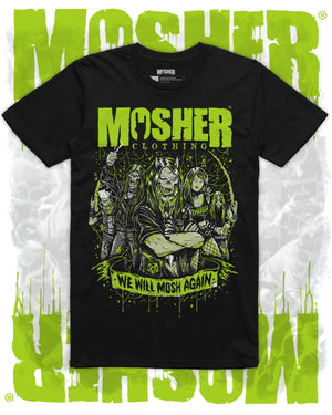 Mosher Clothing tshirt for metalheads - We Will Mosh Again