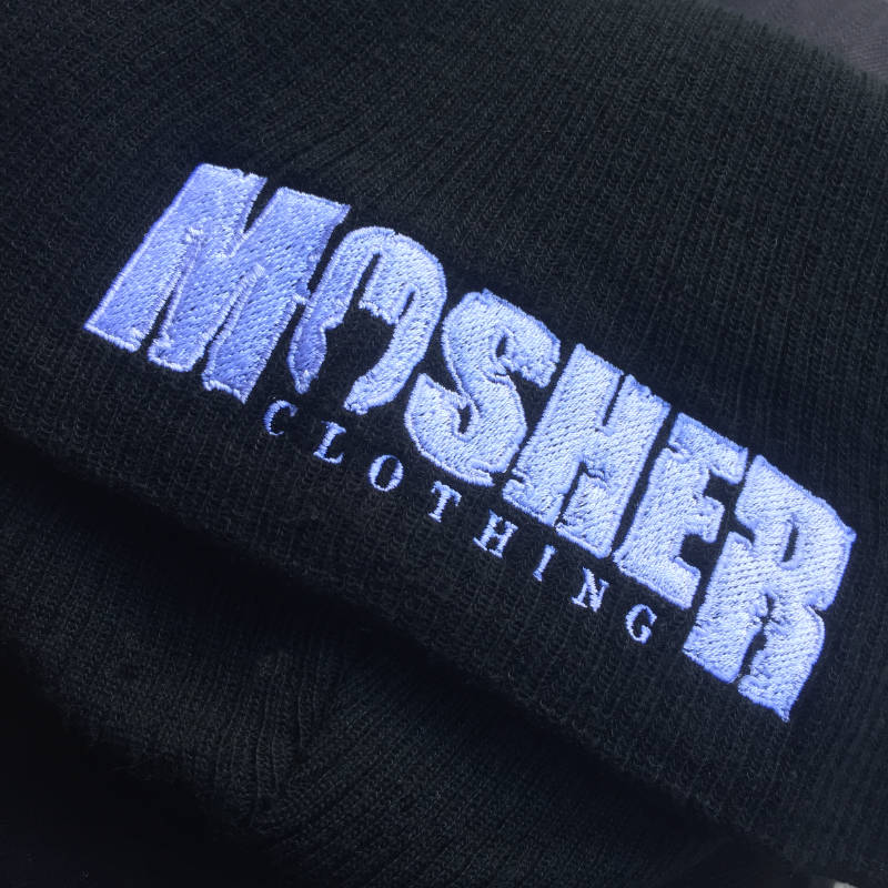 Mosher Clothing Logo Beanie for Metalheads!