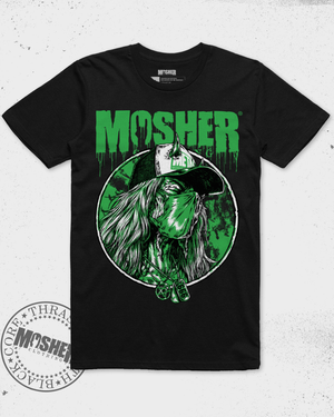 Mosher Mask 666 - Tshirt for metalheads by Mosher Clothing