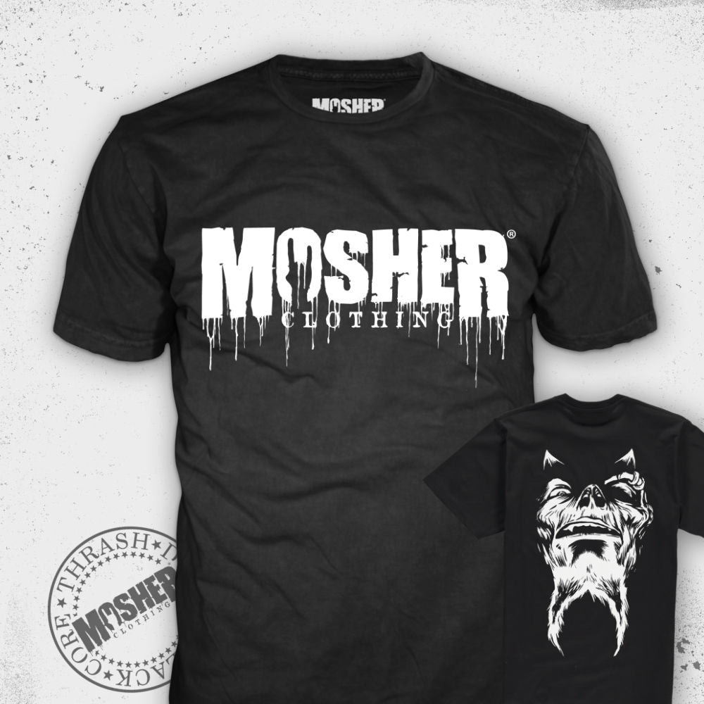 "Watch Your Back" - Tshirt for metalheads by Mosher Clothing