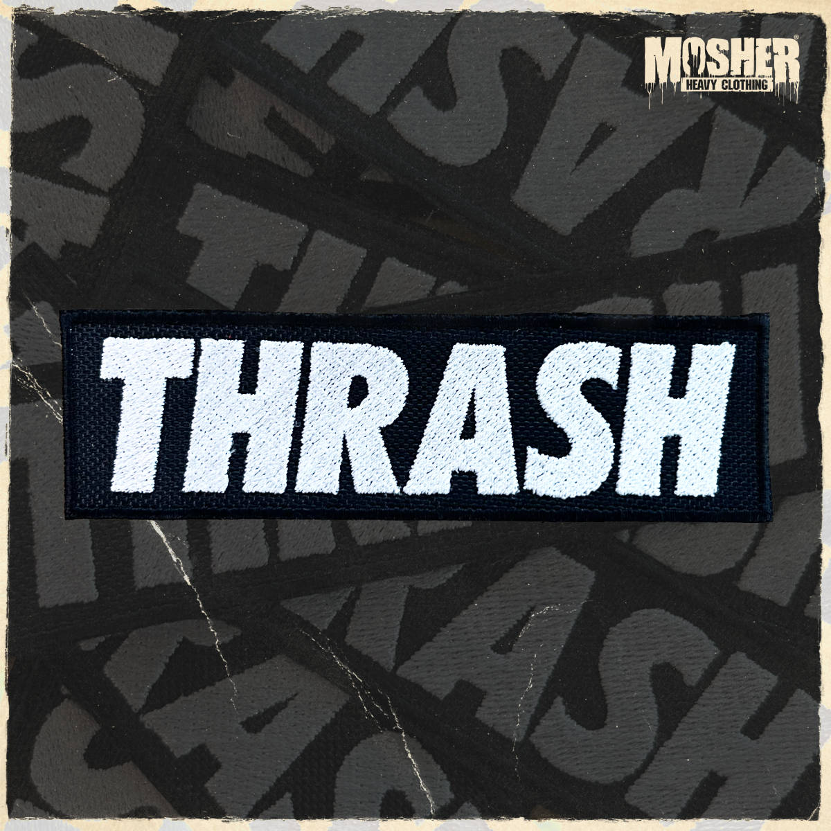 Thrash Patch for metalheads by Mosher Clothing