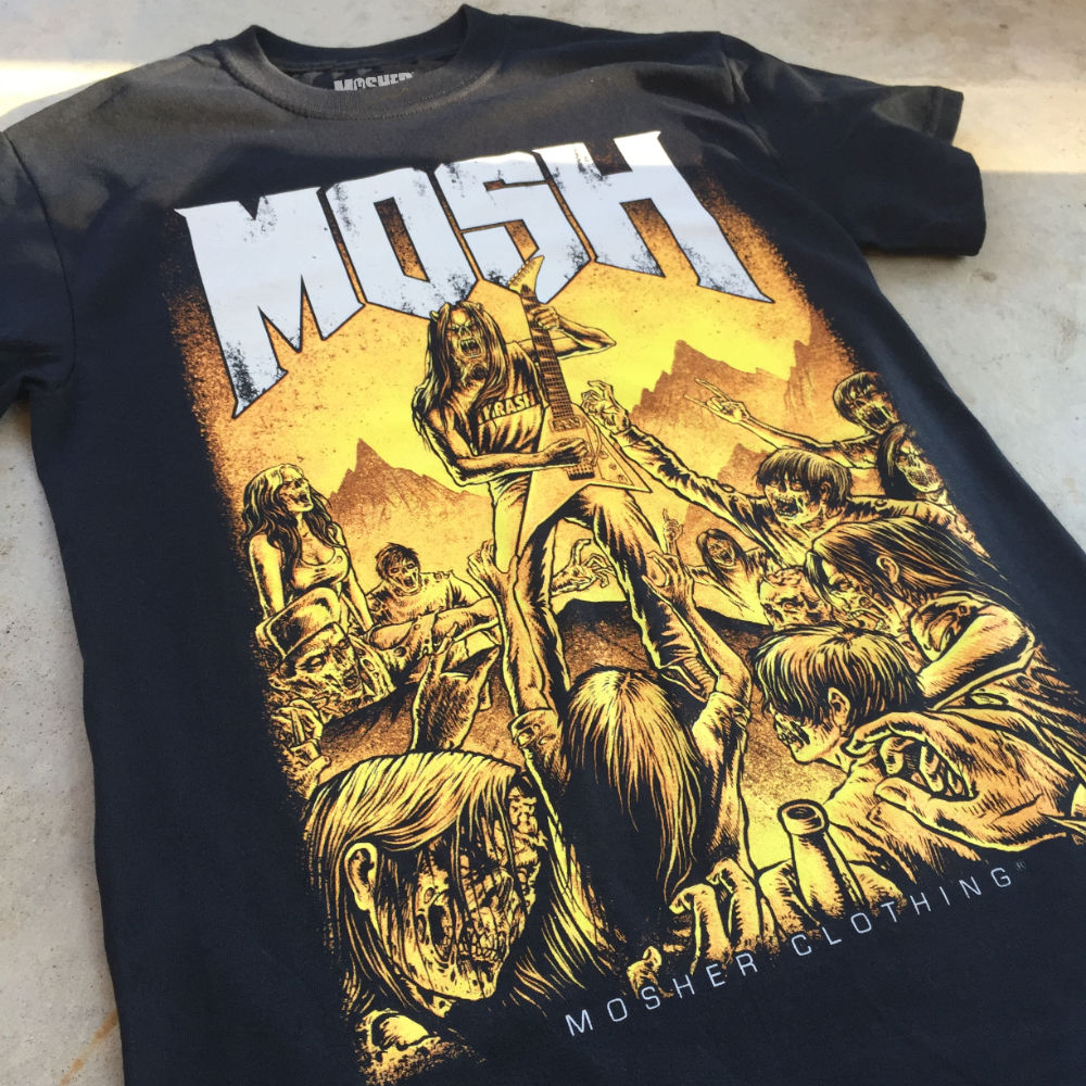 Moshpit Doom - Tshirt for metalheads by Mosher Clothing