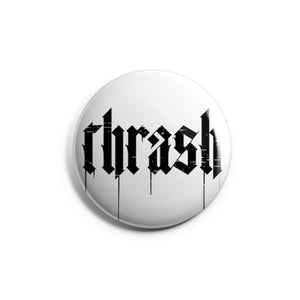 Thrash metal pin for metalheads by Mosher Clothing