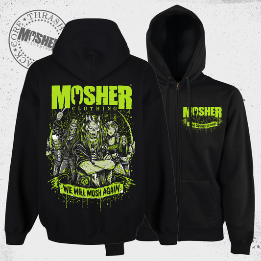 We Will Mosh Again 2021 Zipper Hoodie