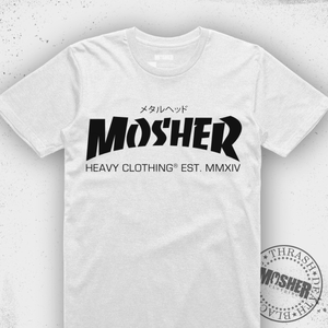 Mosher Grinder - Tshirt for metalhead skaters worldwide